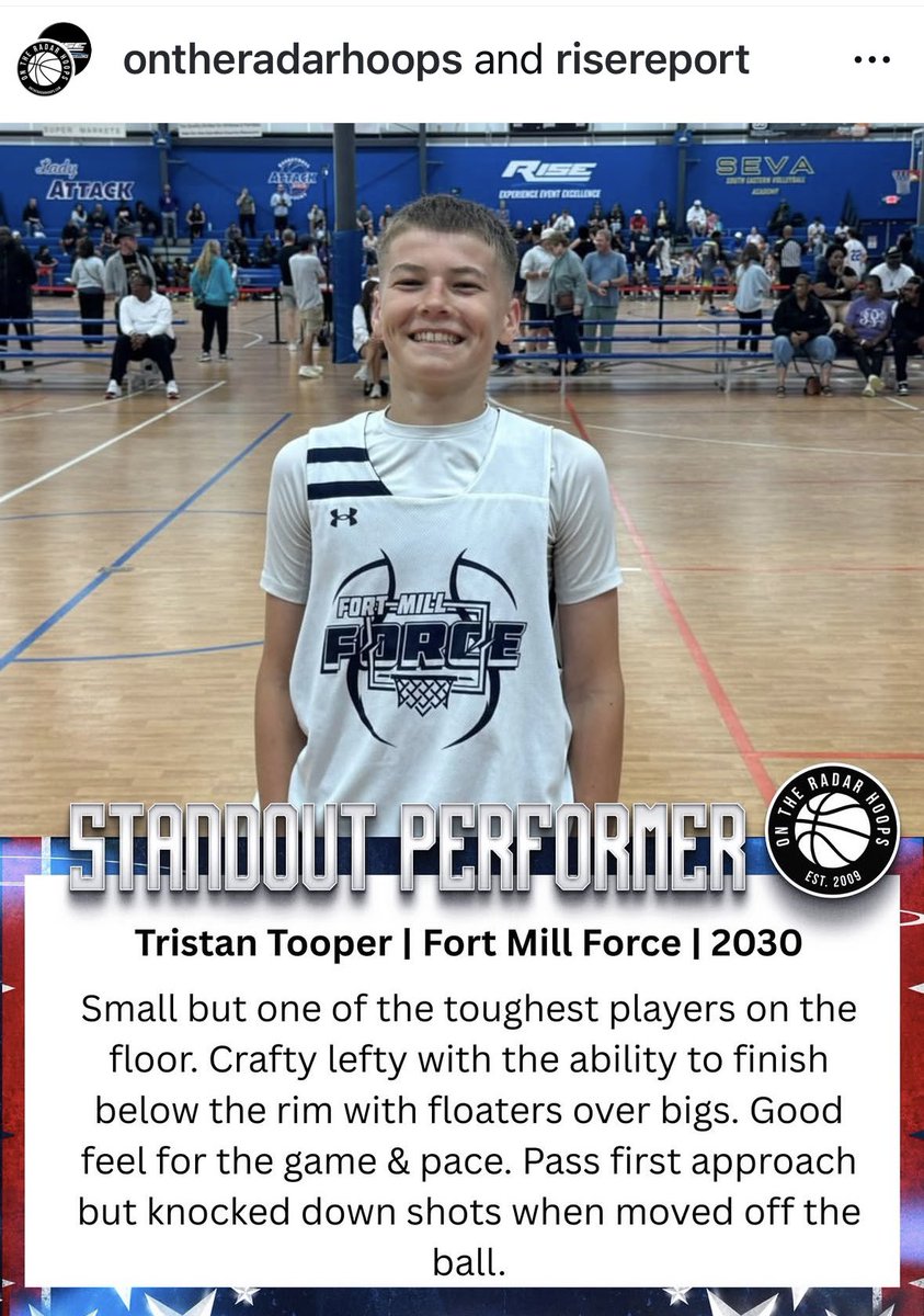 CoachTooper's tweet photo. Shout out to @ontheradarhoops and @risereport for a great weekend, and thanks for the write up. High school season loading……you better get your hand up….. https://t.co/ev4OF6auuf