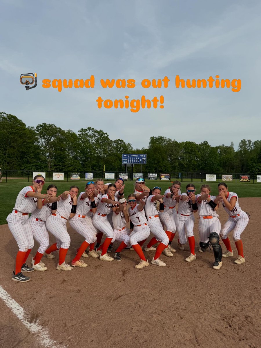 ArmadaHSSB's tweet photo. Win #30 on the HS season!! Next up- district semi finals vs St Clair on Saturday at 10am (hosted by Richmond). 🧡🖤🥎💨💨 https://t.co/wdcLjQMQF1
