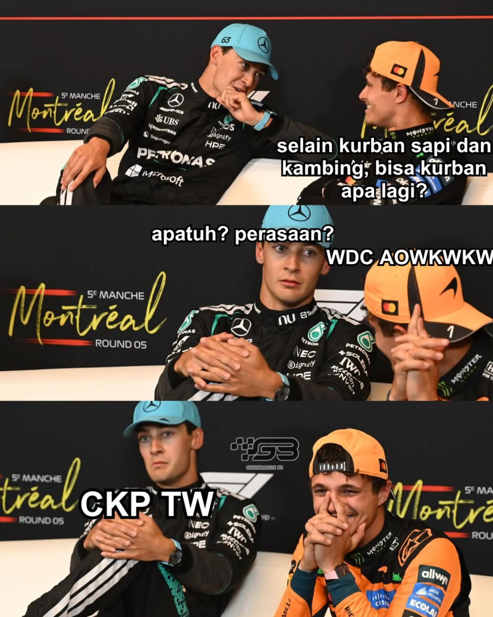 gussbagus F1 tweet media