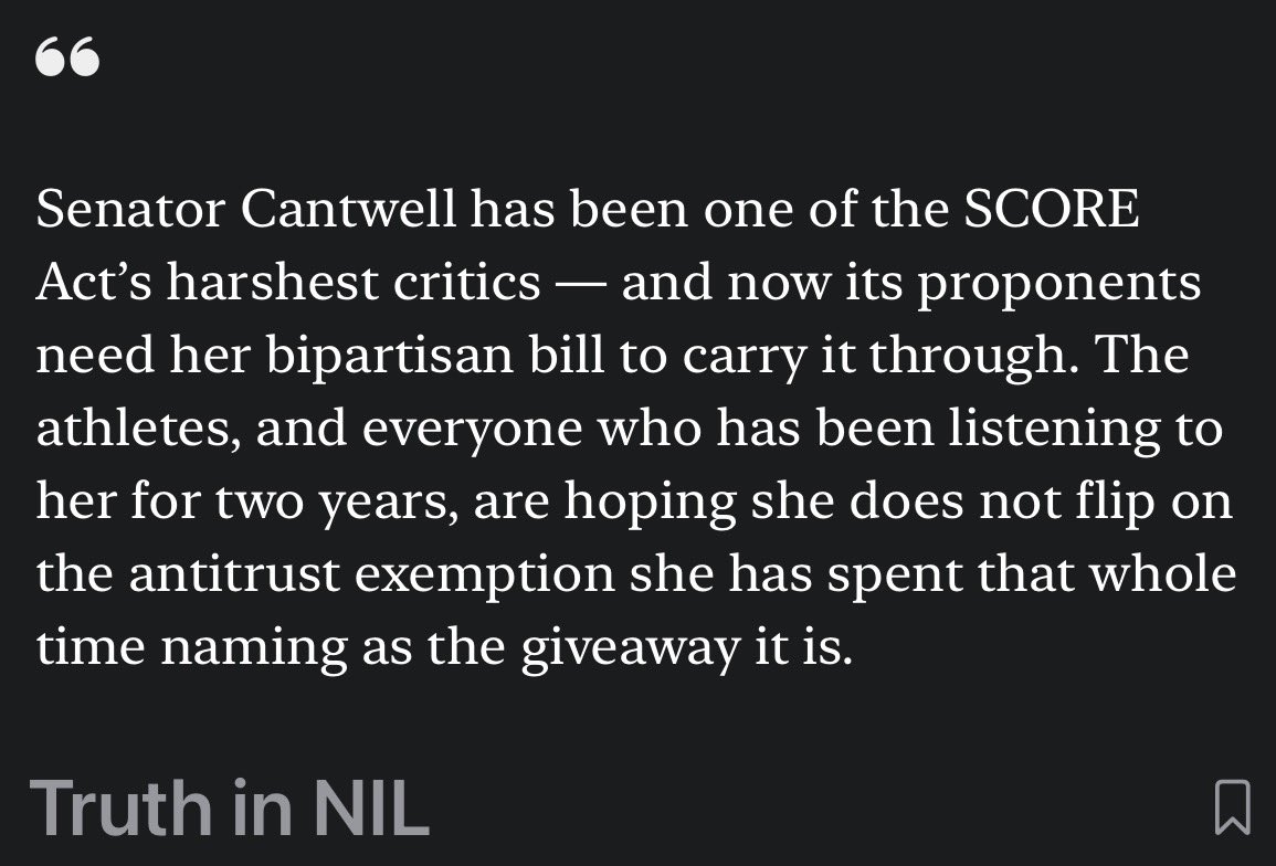 marcisenberg's tweet photo. “Limited antitrust exemption” is oxymoronic. As I wrote last week https://t.co/09CNt6X85e