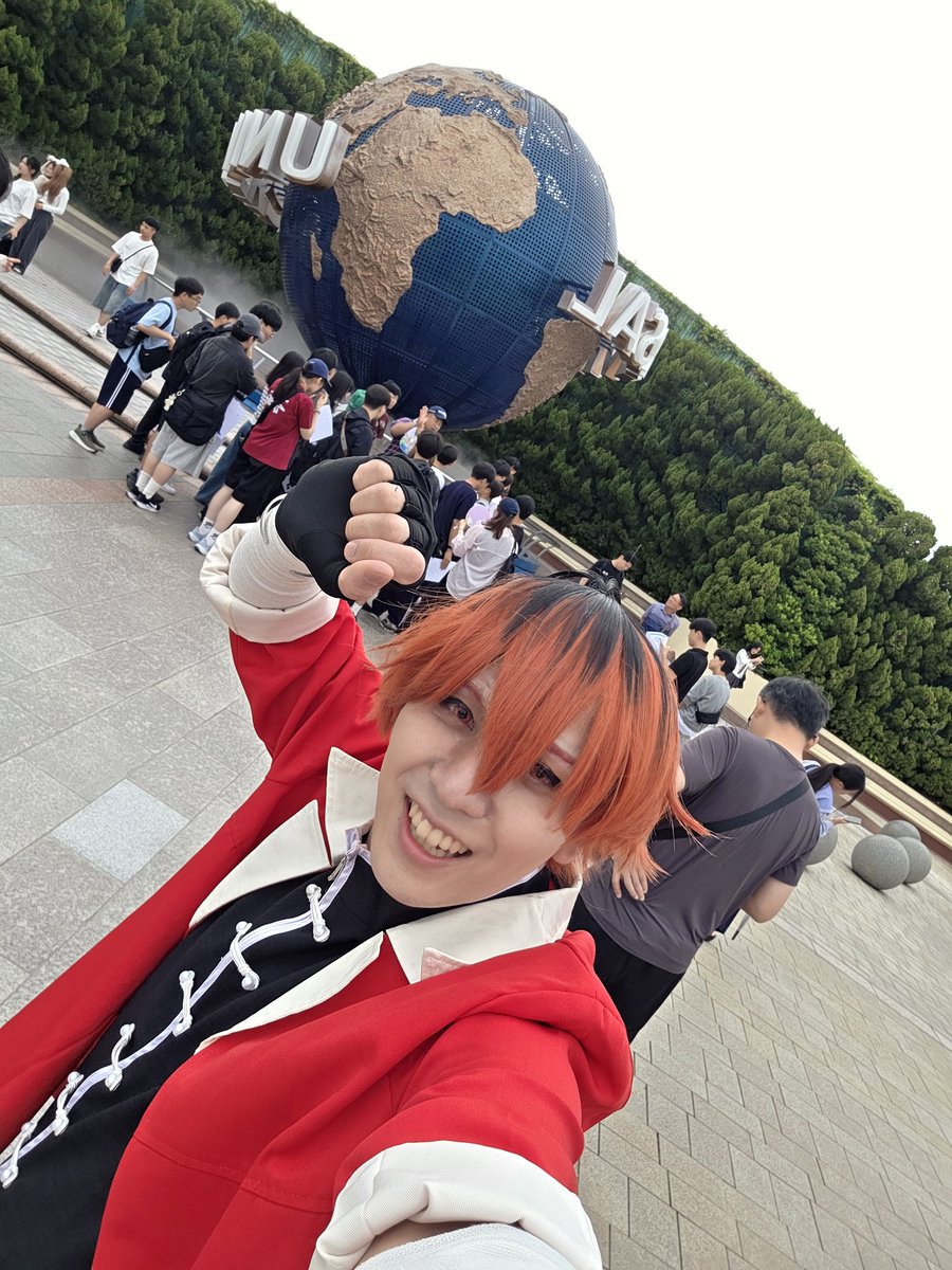 mike928315's tweet photo. 今日シュタルクでインパ‼️
楽しむぞぉ〜

 #ユニバ  #葬送のフリーレン  #コスプレ https://t.co/owycYMSeGt