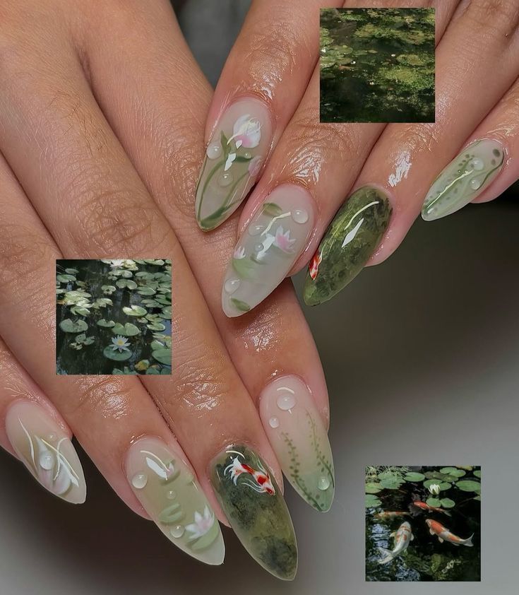 greenvibe's tweet photo. green nailart https://t.co/KBynIVJxbD