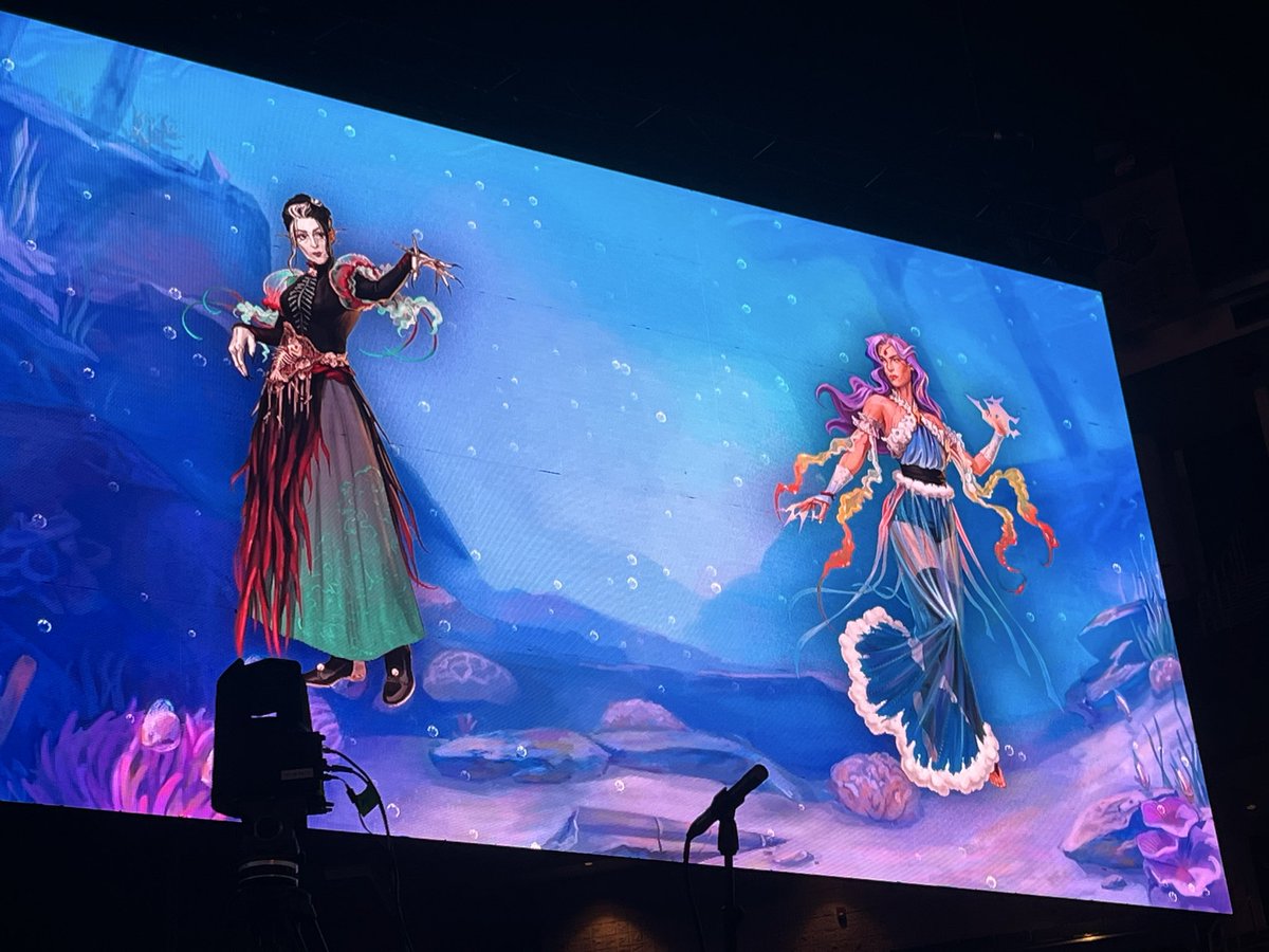 yashaIionett's tweet photo. the (married???) girls 🤭 #criticalrolespoilers https://t.co/ksfRCAAlt8