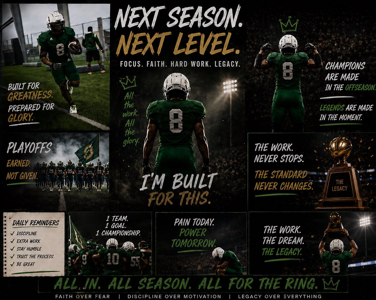 billy_gipson2's tweet photo. 93 days until kickoff.

As a father, watching the growth, discipline, and hunger my son has shown this offseason has me excited for what’s ahead. The work has been real… and next season is personal.

Class of 2027 🏈

@PoteetFB 
@TERRANCEORRII 
@dirtyque2 
@CoachPrice05 https://t.co/CR30ptqBOK