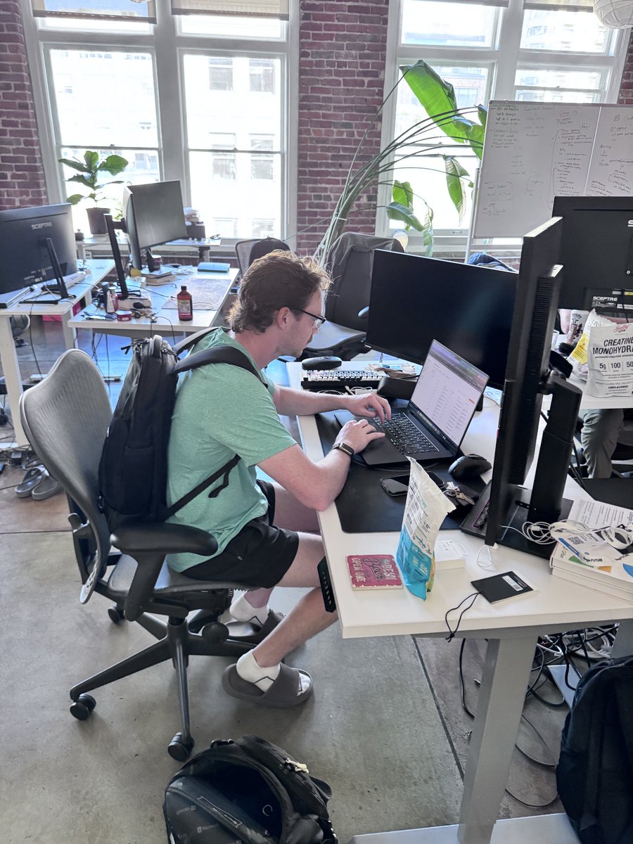 baileygspell's tweet photo. team gets branded backpacks and needs to wear them while sitting https://t.co/x6obuUOblA