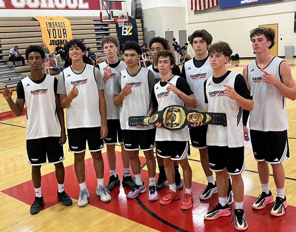 GamepointNation's tweet photo. Gamepoint 15u 3SSB goes (5-0) over the weekend to take the championship at the 2026 Magic Memorial Day Tournament. #GP @3SSBCircuit @FullTimeHoops1 https://t.co/KKLZPVPbig