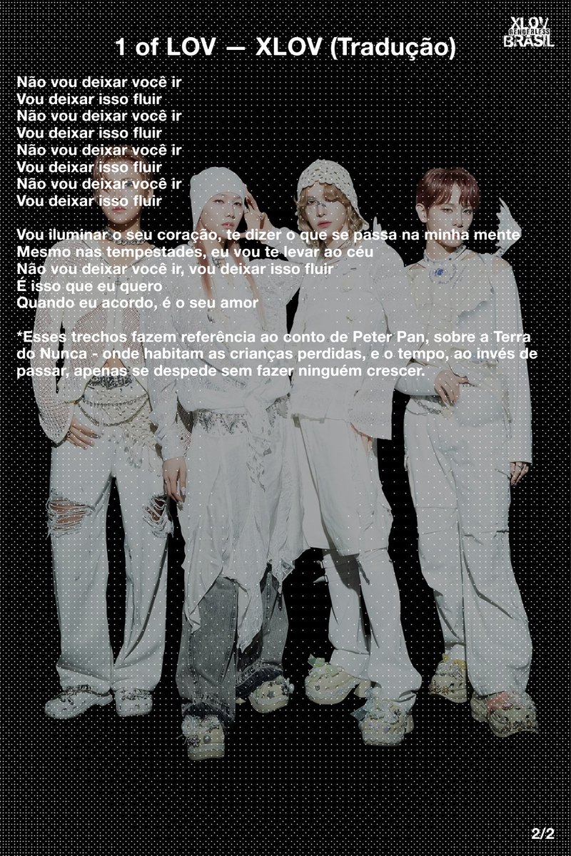 XLOV GENDERLESS BRASIL tweet media