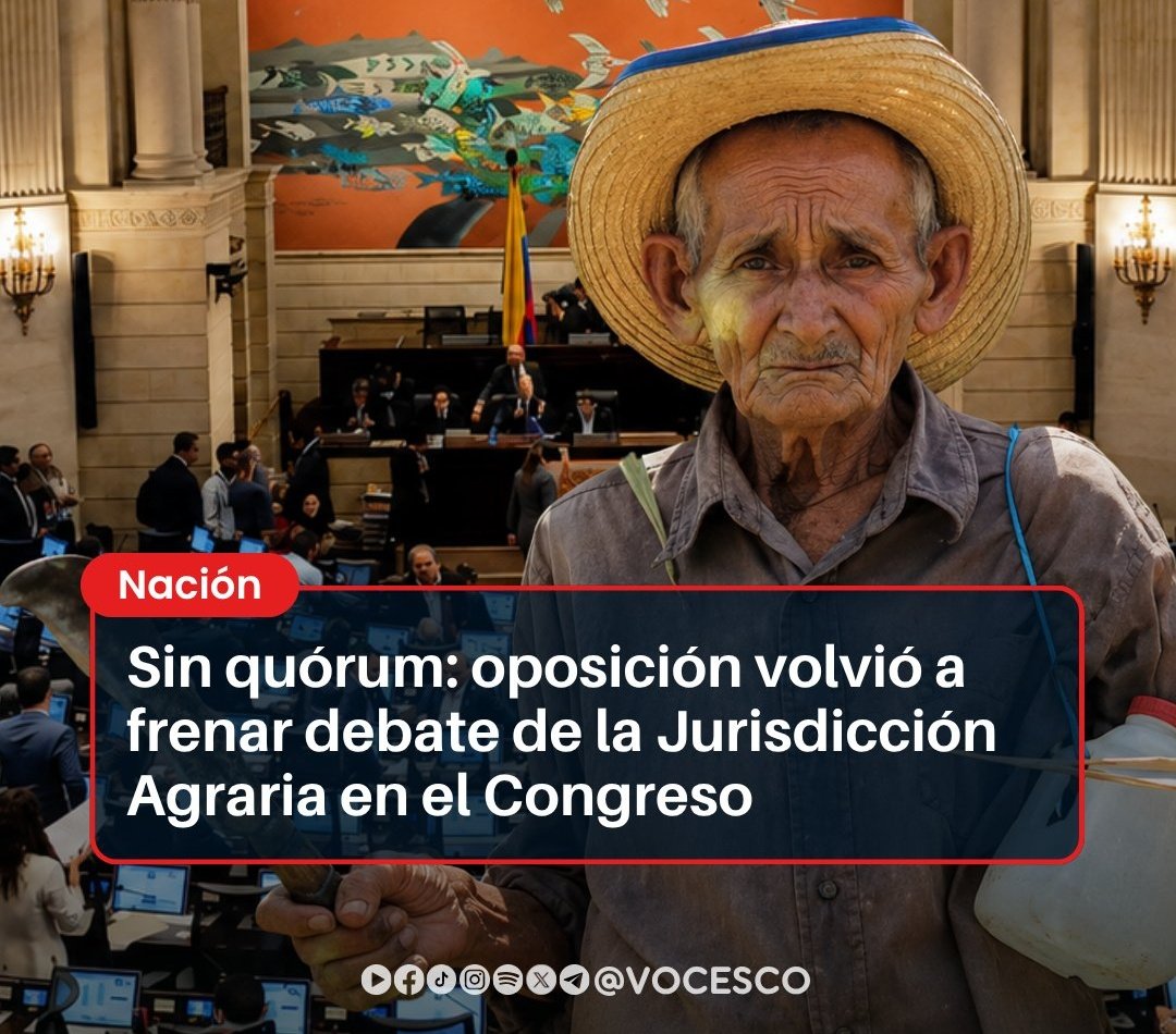 ElRoRodry's tweet photo. El partido de Paloma Valencia usa al campesino en discursos y campañas, pero cuando llega la hora de votar por el campo, desaparecen del Congreso.

¡Malparidos de mierda! https://t.co/hTMpHO1fj8