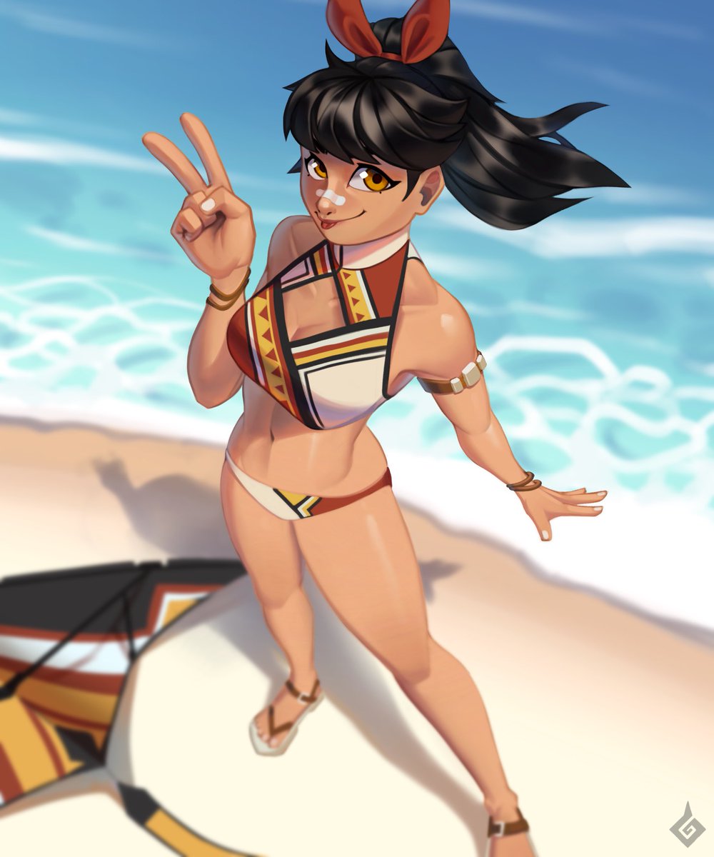 CoggyRust's tweet photo. Summer illustration no. 1
Keep forgetting her name, hahaha
Just made this illustration so i can give life to my world building 😙
Also sorry to keep yall waiting 😅😅😅 https://t.co/qOXXB9E3Vf