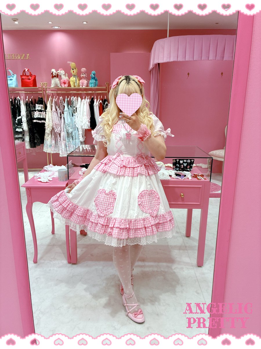 🎀Staff Coordinate🎀 Heart Picnicジャンパースカートを着用してみ