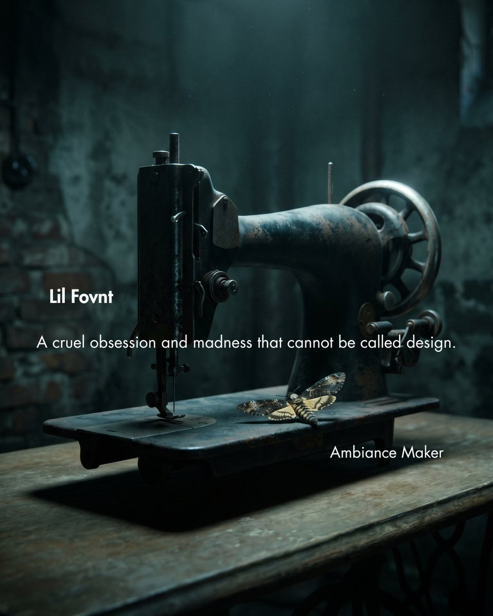 skip_studies's tweet photo. 【Lil Fovnt #24】映画ボツシリーズ第3弾。残酷すぎる執着と、デザインと呼んではいけない狂気
Ambiance Maker
https://t.co/JCdz4hvZhG 

#LilFovnt #映画ボツシリーズ #羊たちの沈黙 #TheSilenceOfTheLambs #バッファロービル #クリエイティブの境界線 #デザイン #AmbianceMaker #SkipSocialStudies https://t.co/d3T0Wx9Q0Z