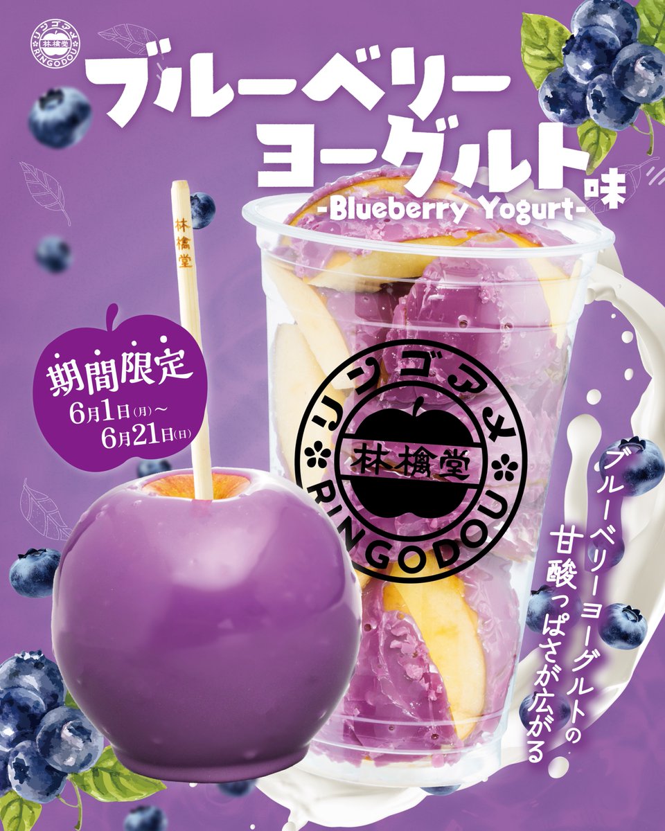 🟣6/1(月)スタート！⚪️ 甘酸っぱくて爽やかな《ブルーベリー