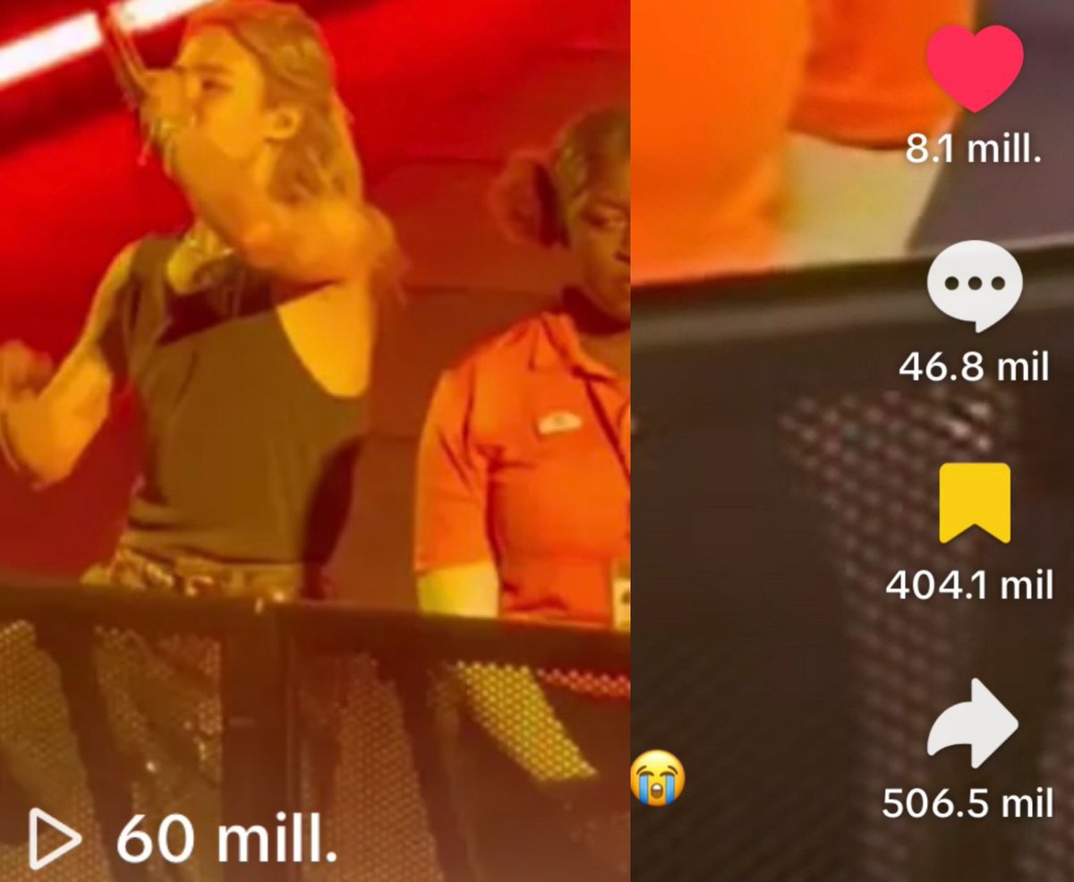 JiminLatinoFB's tweet photo. Nuevo récord viral 🥹😱 60 millones de vistas y 8.1 millones de likes 🗣️🤯 

Esto es simplemente una locura, el comentario más comentado de este post ya tiene medio millón de likes con el nombre de Jimin en el.

🫵🏻 Una cuenta verificada ayuda a viralizar, pero esta cuenta ni siquiera es verificada es de una persona común ¿Entiendes el impacto de esto?