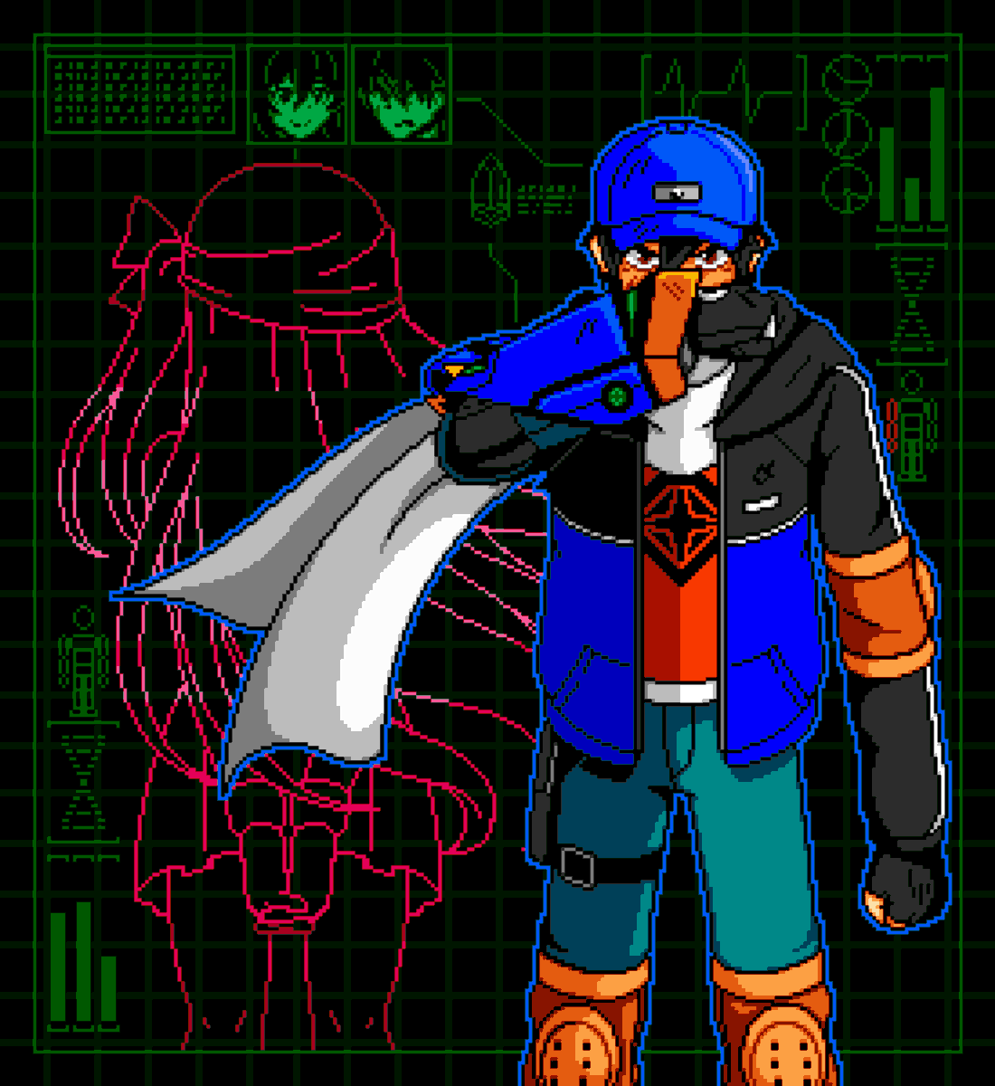 Jesse_JAT's tweet photo. #rkgk #digitalart #Pixelart #ドット絵 #OC #OCArt #DrawJAT https://t.co/dWaL0owQnb