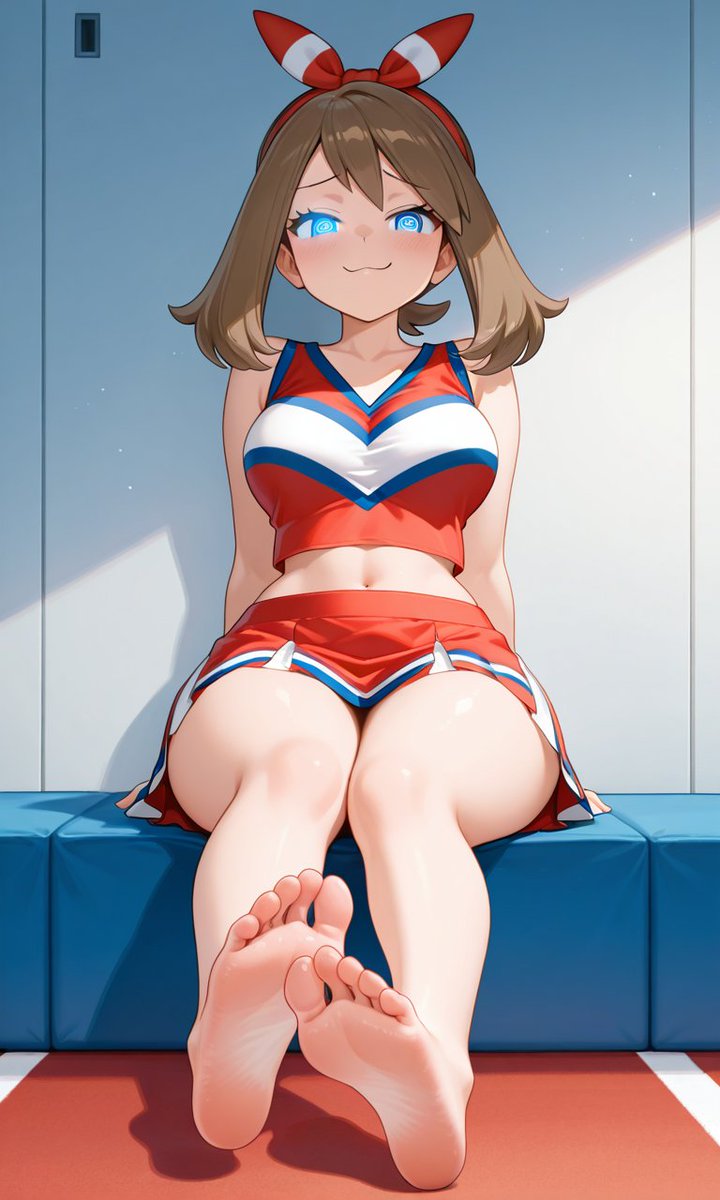 Cheerleader May tweet media