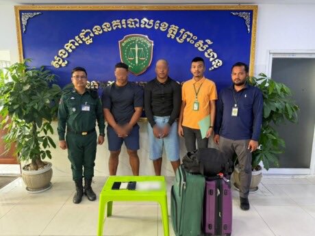 jacobincambodia's tweet photo. Sydney Crime Boss Shot Dead in Saigon. Samoan Hitmen Caught Hiding in Sihanoukville.

Lorenzo Laemalu, 24, was shot dead outside the Cee'f restaurant in Ho Chi Minh City's Ben Thanh Ward on May 21. Another Australian, Sauni Sam, was critically wounded. Laemalu was a senior figure in Sydney's Coconut Cartel, whose leadership had been running operations from Southeast Asia since fleeing Australia. He was previously tied to the Alameddine crime network through Proper 60, a Merrylands street gang whose name he had tattooed across his stomach.

Vaa Vaa and Tafia Steve flew into Vietnam on May 14 using fake Vietnamese-Australian passports in the names Lang Kenny Trong Minh Do and Justin John White. They watched the victims for a week before opening fire with military-grade weapons. Eight Vietnamese have been detained for allegedly helping them flee, including a driver who works the route to the Cambodian border.

The shooters made it across Cambodia to Sihanoukville. Cambodian police arrested them at a rental house in Sangkat 2 on May 24, acting on a request from Vietnam's Criminal Police Department. Vietnamese police described the arrest as "near the Vietnam-Cambodia border." Messages purportedly from the Alameddine network claimed credit for the killing.