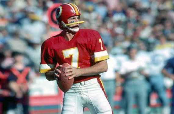 NFL_Stats's tweet photo. Most passing yards in #Commanders franchise history:

Joe Theismann - 25,206
Sonny Jurgensen- 22,585
Sammy Baugh - 21,886
Kirk Cousins - 16,206
Mark Rypien - 15,928 https://t.co/gaEqRUoWdB