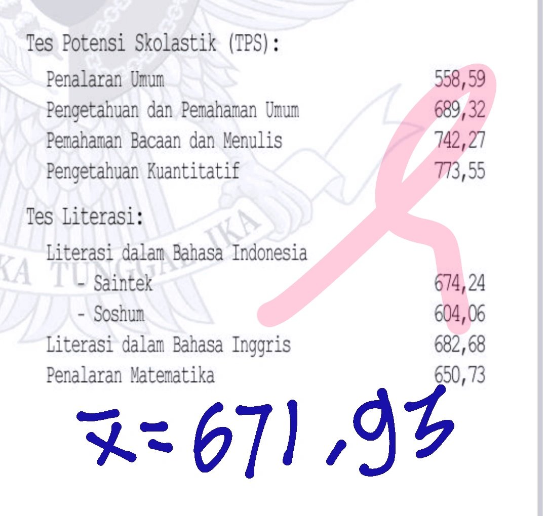 __02312's tweet photo. @sunpuddlez aku lolos pil 2 geologi upn https://t.co/R7tk5Jjotm