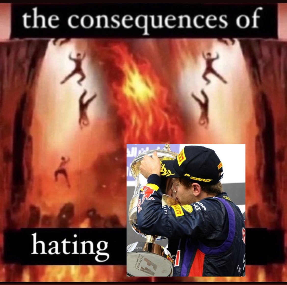 timely sebastian vettel tweet media