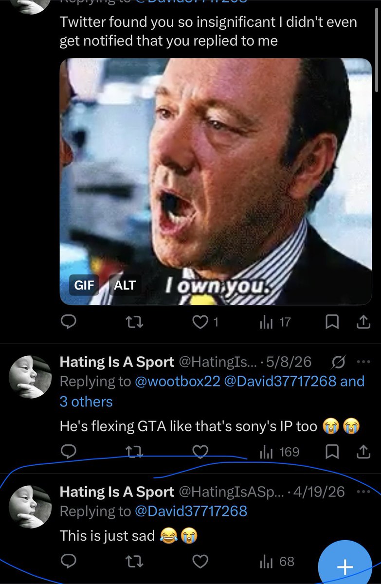 Hating Is A Sport tweet media