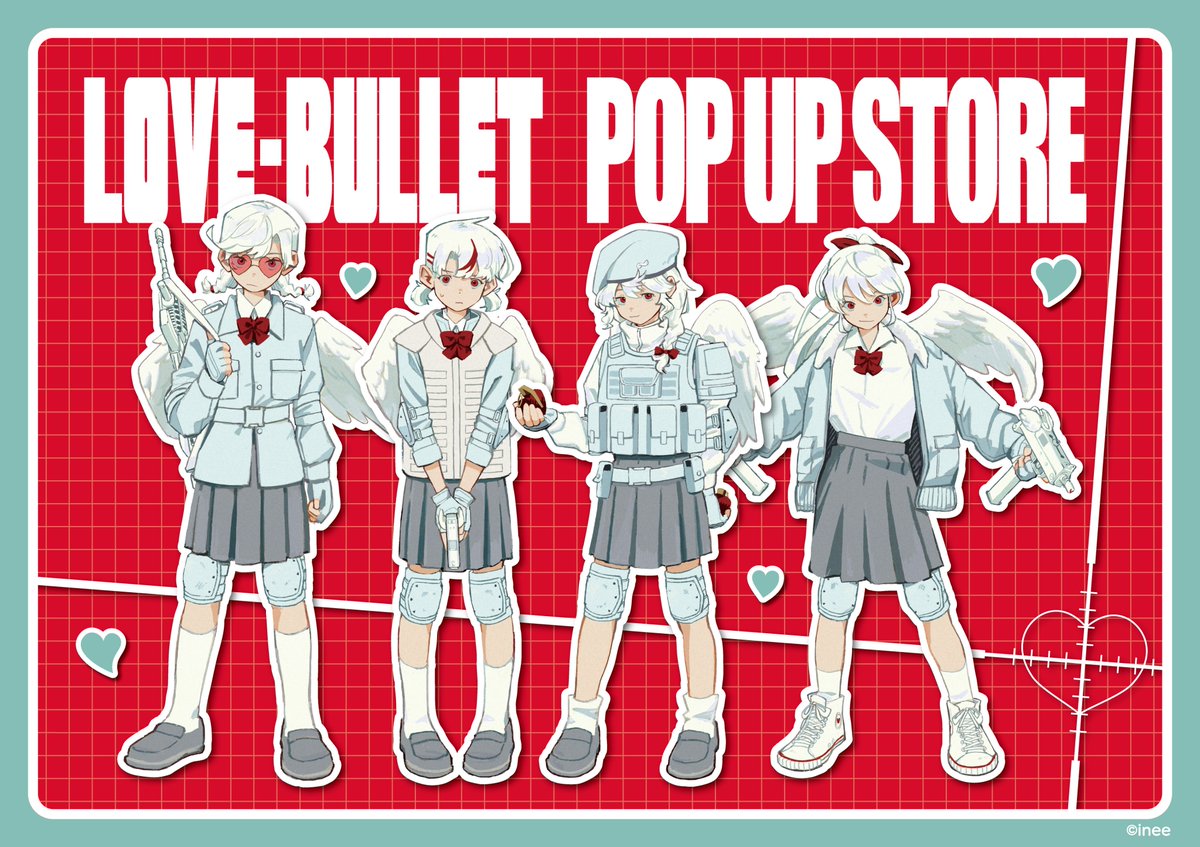 muzzle_incdot's tweet photo. 「ラブ・バレット」POP UP STORE in ハンズ が6店舗で開催決定🪽

羽をモチーフにした商品など、多数のアイテムをご用意いたします！
皆様のご来店を心よりお待ちしております🔫🤍

【開催期間】
ハンズ新宿：6月10日(水)～6月24日(水)
ハンズ心斎橋：6月10日(水)～6月24日(水)
ハンズ札幌：8月12日(水)～8月27日(木)
ハンズ名古屋：8月12日(水)～8月27日(木)
ハンズ渋谷：10月8日(木)～10月21日(水)
ハンズ横浜：10月8日(木)～10月21日(水)

詳細⇒https://t.co/8myA41oqmk

#ラブ・バレット #LOVEBULLET #マズル