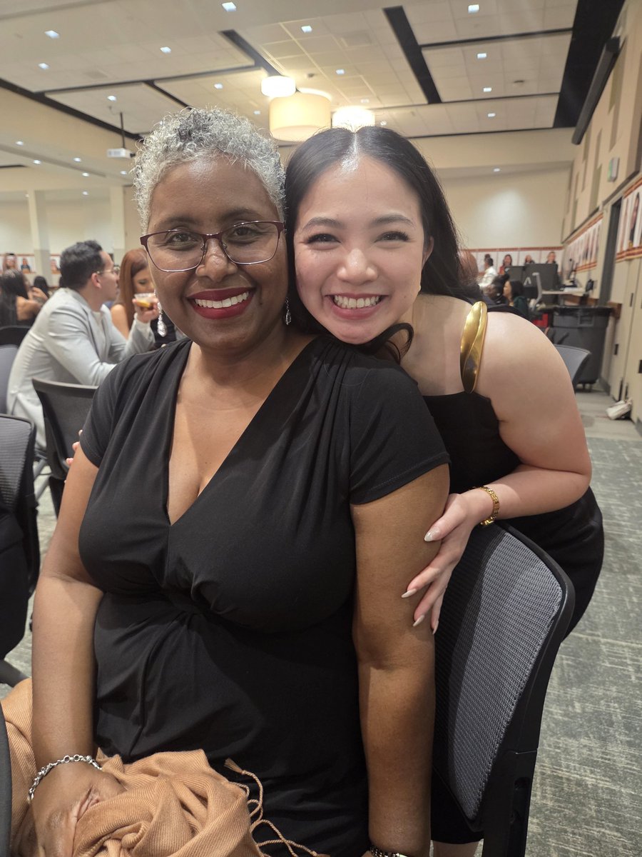MatturroMEd's tweet photo. Love these moments..... former @HicksTigers student @Ms_SNguyen
celebrating with her former teacher @MsUnthank, now both @AliefISD TIA Designated teachers!! 🌟 💙💛 🌟 Added bonus, I got to supervise Sandy during her first year of teaching at @ajbushelem!!  #aliefbonds 💚 https://t.co/WjECRdMbqM