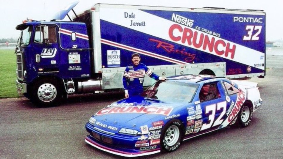 Dale Jarrett won the 1990 Champion 300 at Charlotte 36 years ago