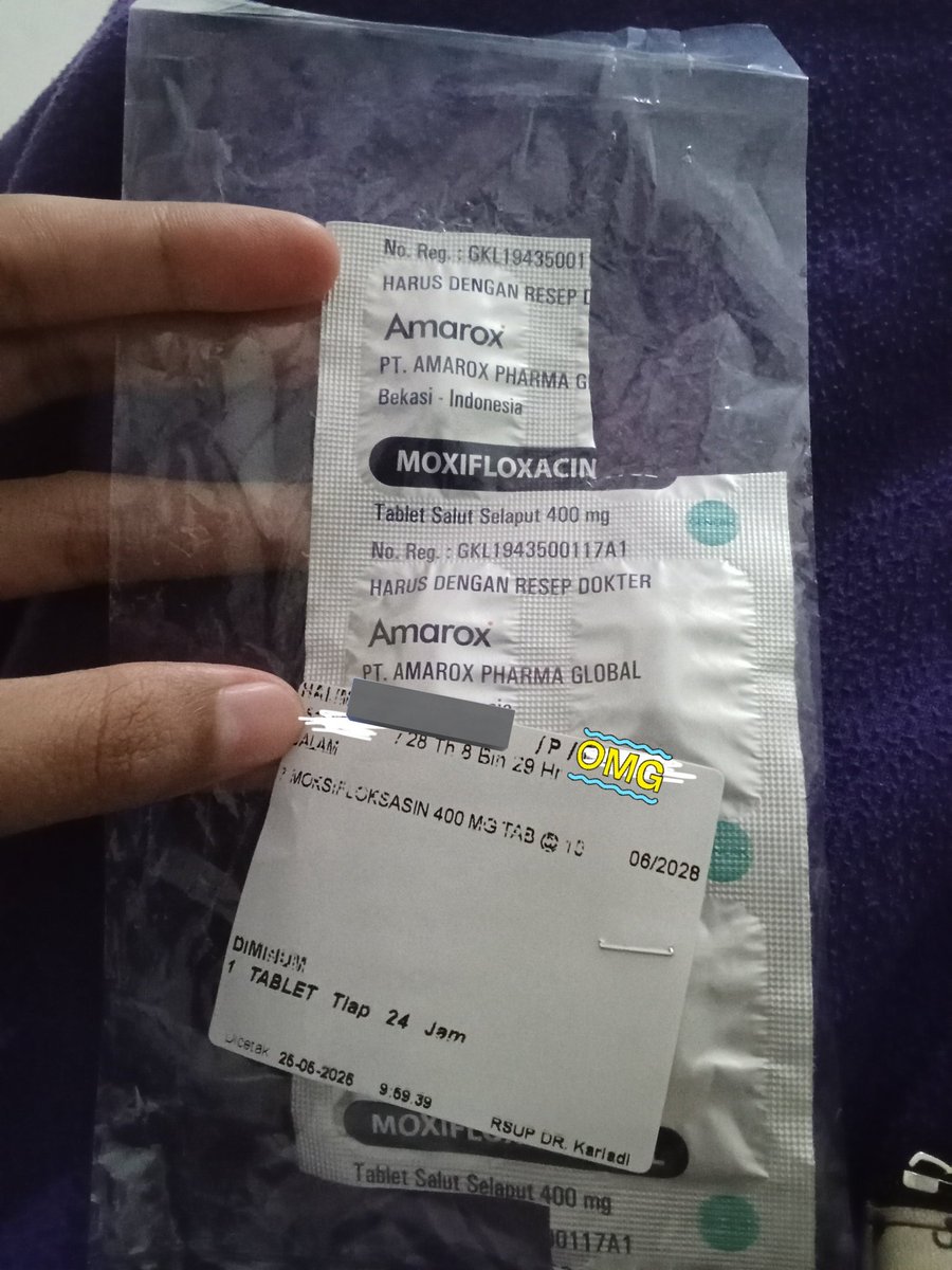 risolims's tweet photo. Curiga engga cocok (lagi) sama inih antibiotik.
Efeknya mirip kayak pas minum metronidazole meski ga separah abis minum metronidazole. https://t.co/CnEMK0pPWc
