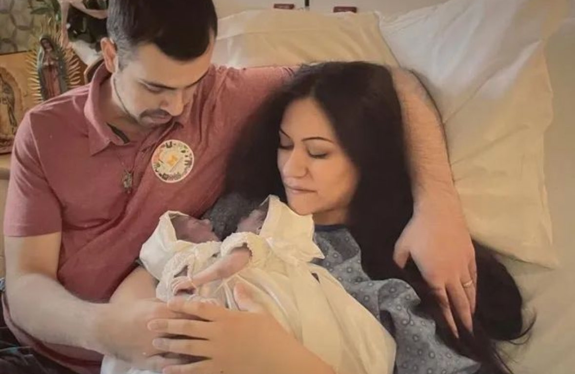 LilaGraceRose's tweet photo. Beautiful.

This couple refused to abort their conjoined twins despite heavy pressure from doctors.

Conjoined twins Rachel Clare and Maria Therese LeBlanc were diagnosed at 10 weeks gestation. Doctors indicated they would likely not survive long after birth because they shared several major organs, including their heart, liver, and bowels.

The two sweet girls were born on May 16 and lived for one precious hour.

“My girls were loved and held until their final moments, and all they knew throughout their lives was love from Austin and me.”

You will never regret giving a child the chance to live, regardless of their expected lifespan.

Life is always worth living.