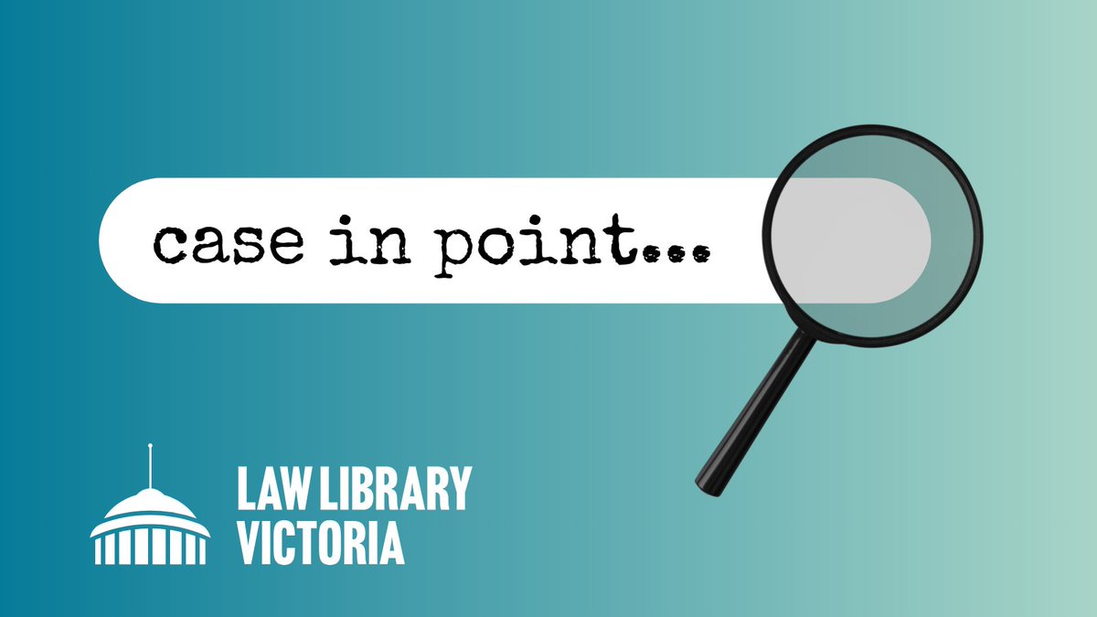 LawLibraryVic's tweet photo. See how we solve the Mystery of the Missing Quote in the latest Case in Point. 

Read it on LinkedIn: https://t.co/GvK4hnHTJV

#CaseinPoint #LawLibrary https://t.co/9UlZE0cOvf
