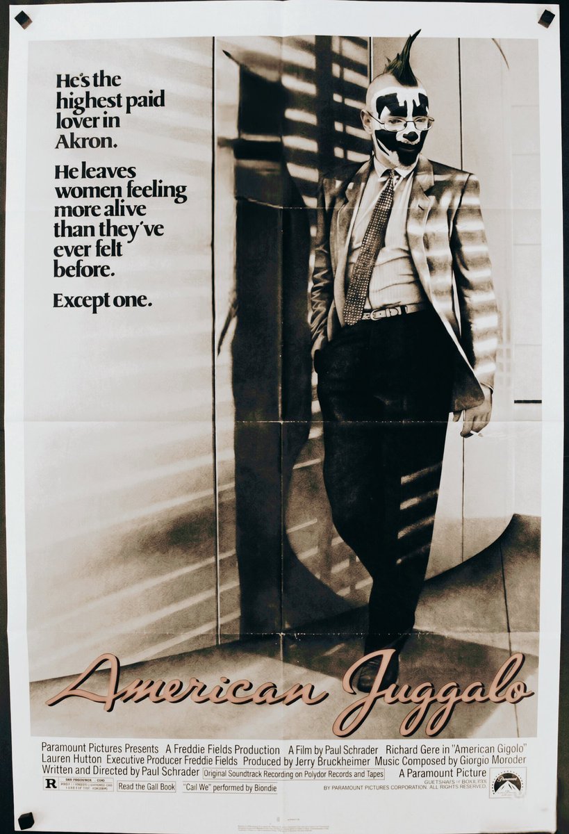 DainFitzgerald's tweet photo. Vintage "American Juggalo" movie poster. 

$5000 OBO.

@ParamountPics https://t.co/Kd2Re5Boxy