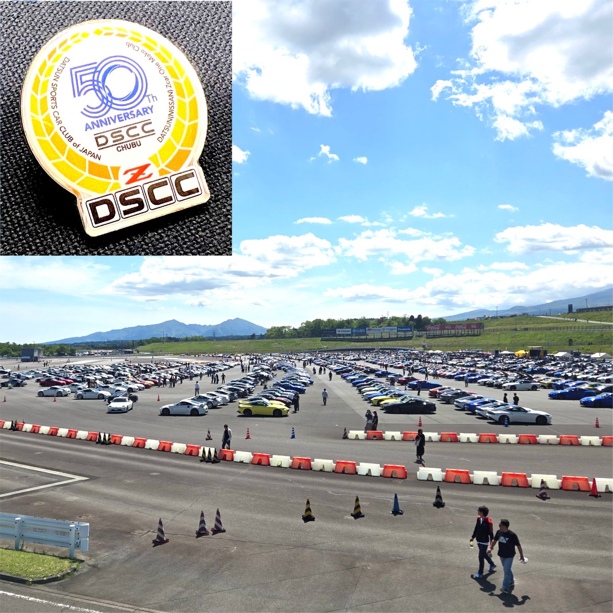 tw_pin's tweet photo. 日産フェアレディZオーナーズクラブ
DSCC（ダットサン・スポーツ・カー・クラブ）中部
祝50th🎉

5月5日に富士スピードウェイで開催の
オールフェアレディミーティングで
会員の皆さんにプレゼントされた
50周年記念ピンバッジ。

 ステンレス素材に
50thロゴプリントがキラリと光って素敵です!! https://t.co/WUftbioKH9