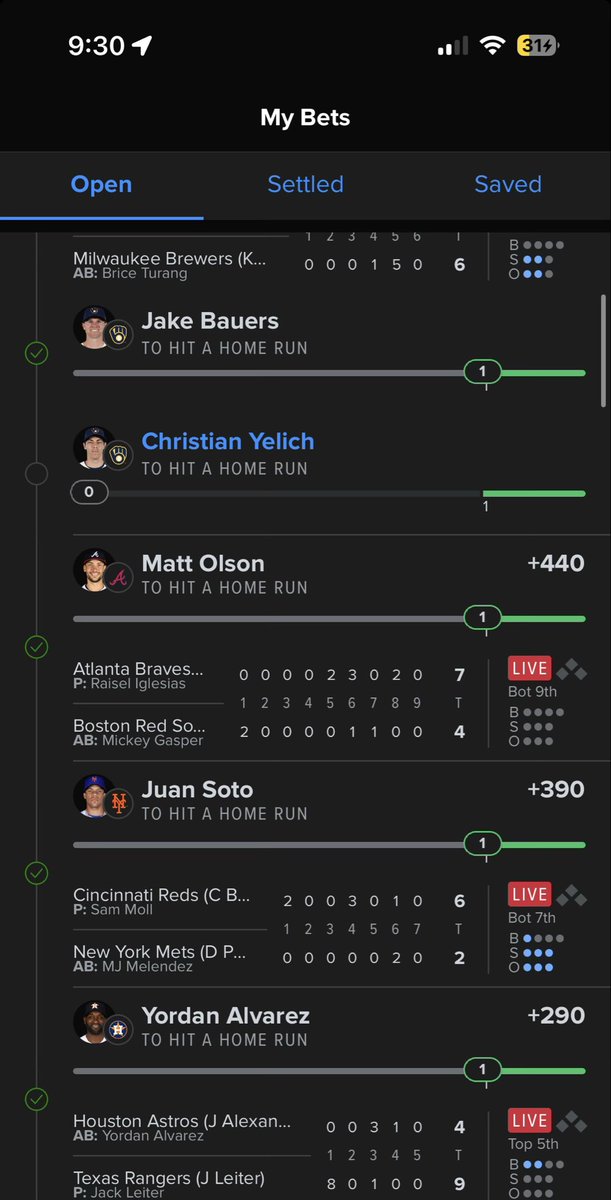 Nitty_34's tweet photo. Come on Yelich!! You got this!! #GamblingTwiiter https://t.co/LGPwlfz8yH