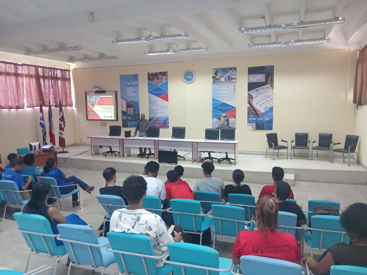 uo_juventud's tweet photo. Inició hoy en la @UOCuba la 1ra Edición del Semimario de Preparación de Dirigentes Juveniles del Alma Mater Oriental, acompañados por @FreiderSantana, @pllody y otros miembros de la universidad.
Un espacio para el crecimiento y aprendizaje de la vanguardia juvenil. https://t.co/1cXj9bAwm0