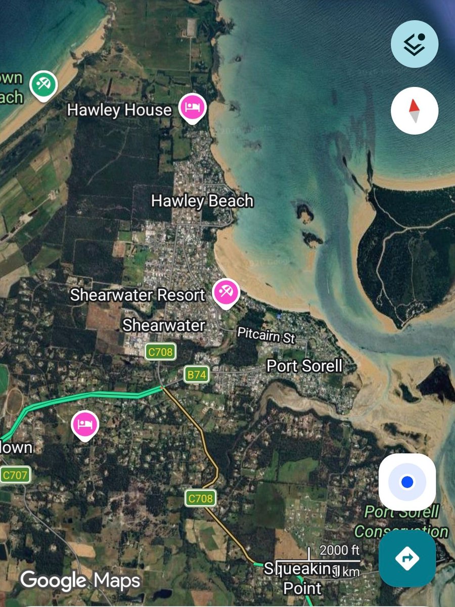 son_humble's tweet photo. @GunnerTas For Tassie I'd say Port Sorrell tbh. 2200 in PS proper, but if your address is Hawley Beach, the Latrobe council counts it as Port Sorell in their reports. Kinda has two disjointed shopping areas as well.  Only just over 6000 people now. https://t.co/mzIVJrMWZM