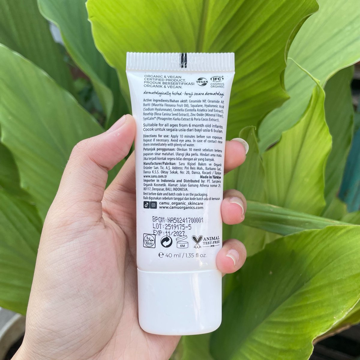 chocoolatered's tweet photo. Kulit Sensitif =
Physical Sunscreen ⁉️
@CamuOrganic age gracetully
Teksturnya super lightweight, cocok
dipakai setiap hari even dipakai
sebelum makeup! https://t.co/In2DXuimnl https://t.co/aOXKRuVGo0