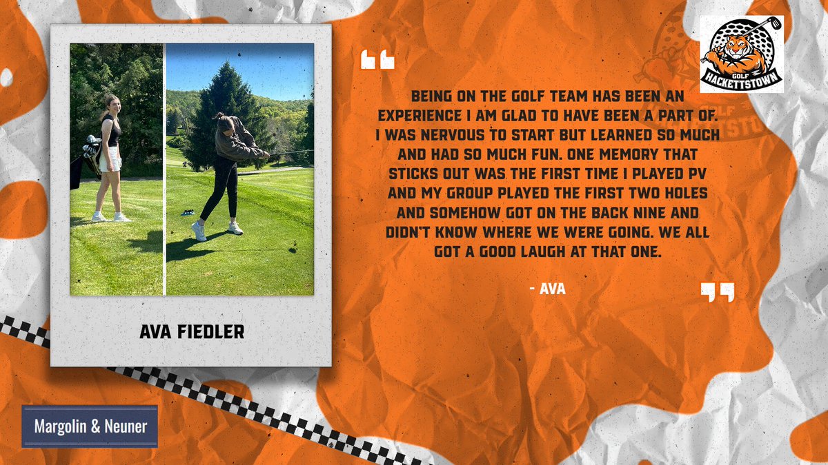 BeginGolfNow's tweet photo. @HHSTIGERS Senior Spotlight on Ava Fiedler.  Ava is a Hackettstown Record Breaking GVB players.  She is a terrific athlete who will shine in college on the court.  So happy for her that golf is now something she can add to her resume. You can do this! https://t.co/8G2PVgLvVY