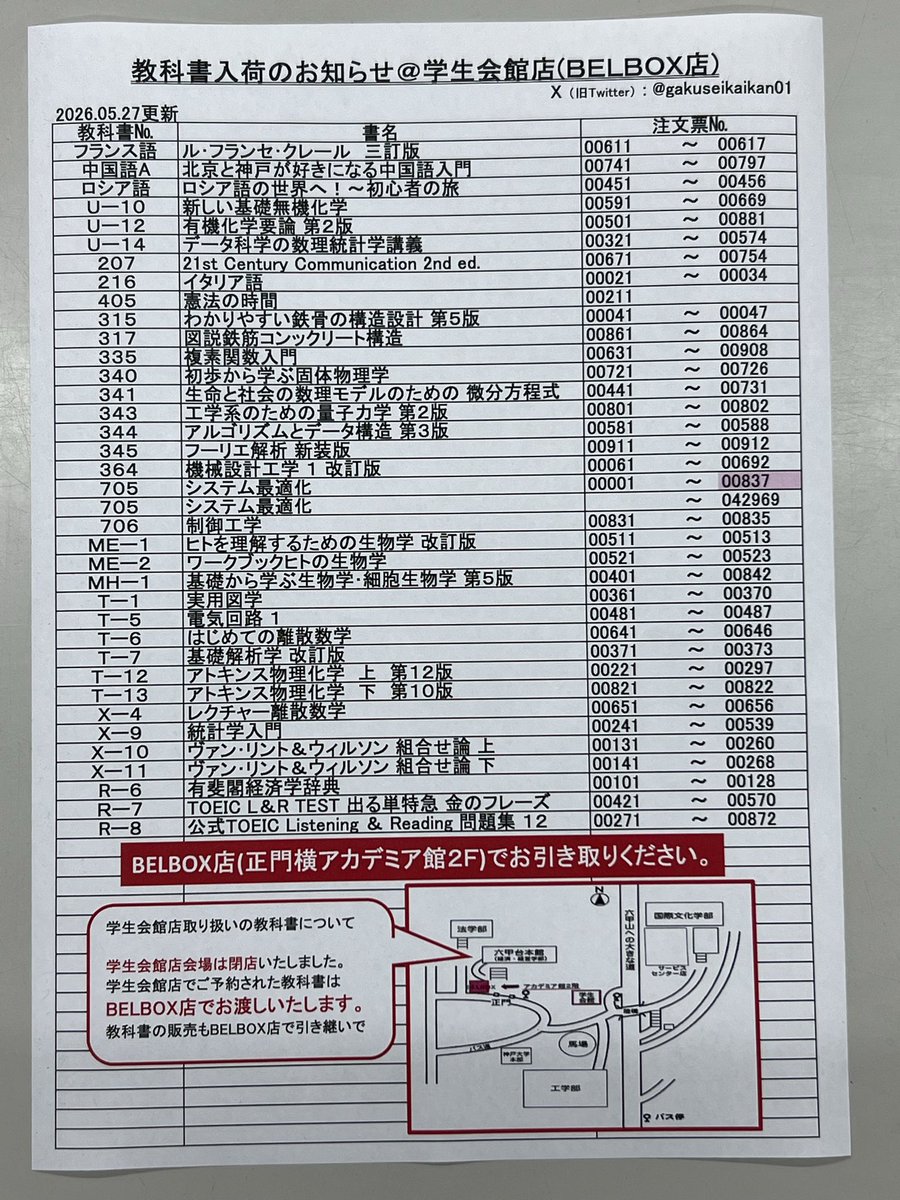 【まとめ売り】【教科書】神戸大学経済学部で使用していた教科書 神戸大学生協 学生会館店(教科書販売) (@gakuseikaikan01) / Posts / X