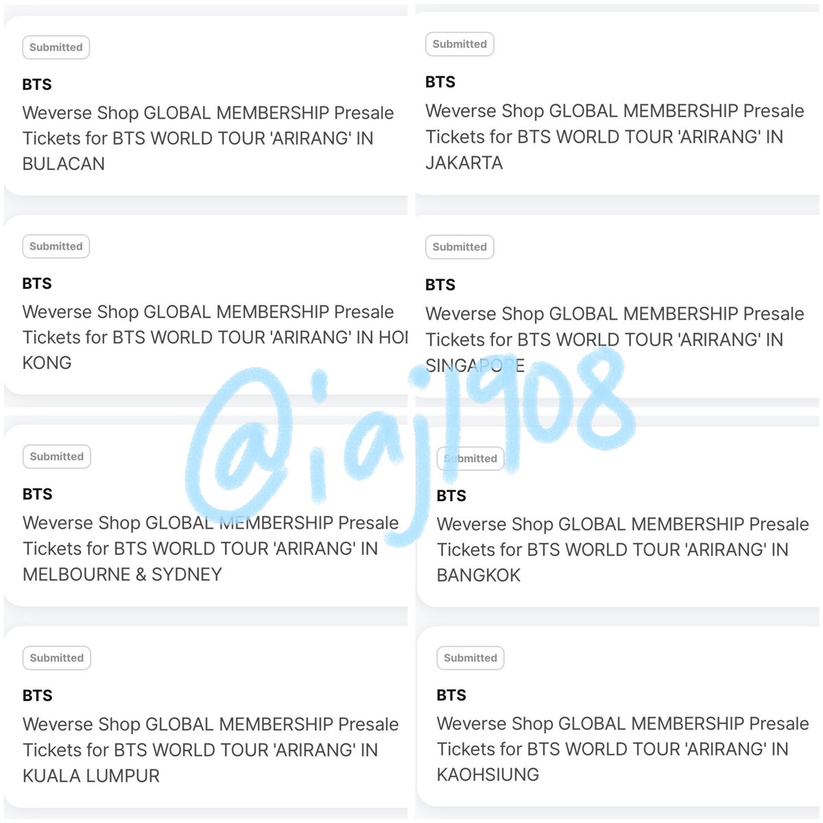 iaj | ticket assistance ₊˚。⋆❆⋆。˚₊ tweet media