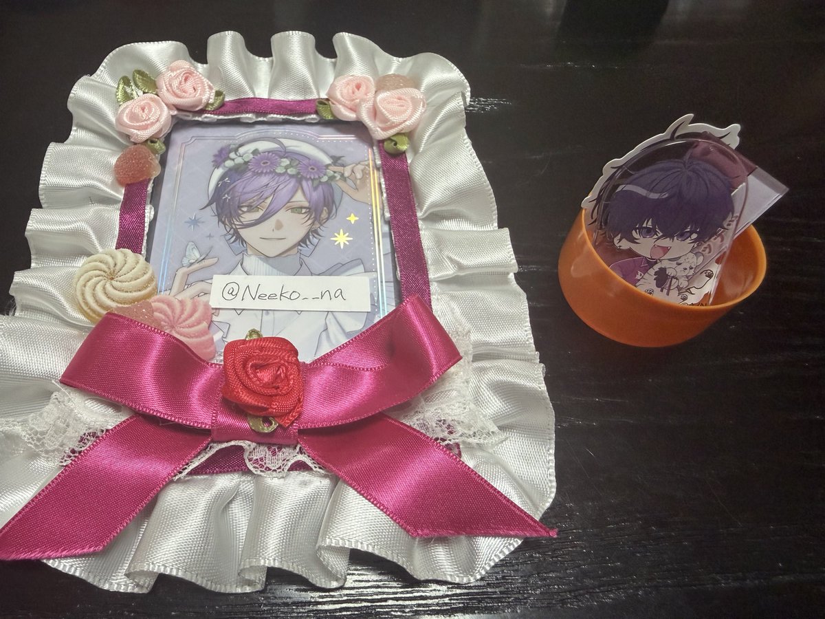 Neeko__na's tweet photo. 【交換】にじさんじ チョコエッグ 第2弾

譲⇒画像1
求⇒画像2 🟣のもの

郵送、大阪(JR大阪付近)手渡しにて交換希望です。
ピンポイントで難しいかと思いますが、検索からでもお気軽にお声かけ下さい。
よろしくお願いいたします。 https://t.co/iNUhwoqFGN