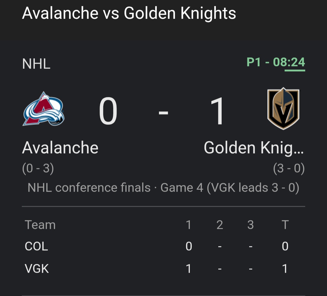 CorwinFloo23622's tweet photo. @Avalanche Damn. https://t.co/FRXbclxT4O