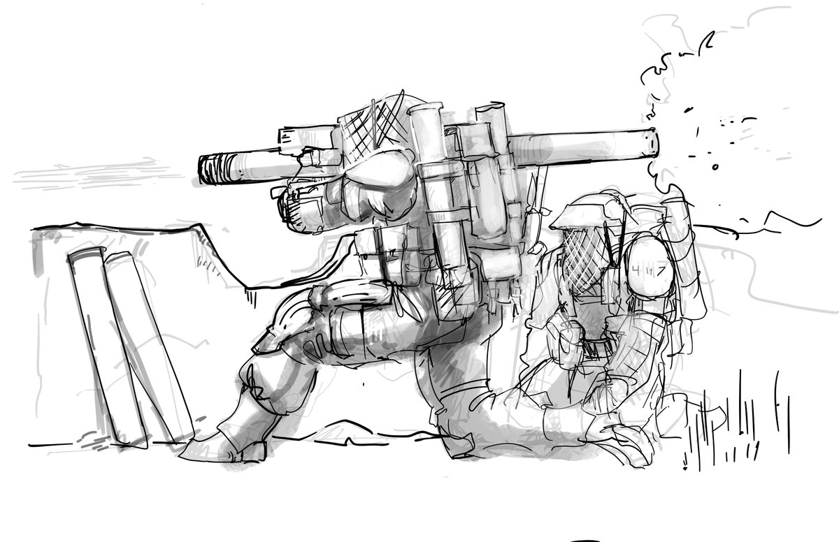 Borbpocalypse's tweet photo. Machine Cavalry AT team https://t.co/9eCeCxR175