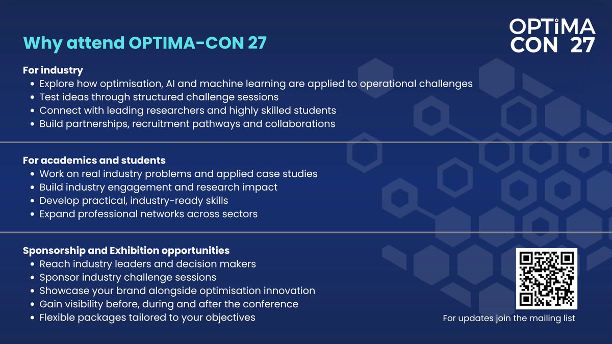 OPTIMA (@OPTIMA_ARC) / Posts / X