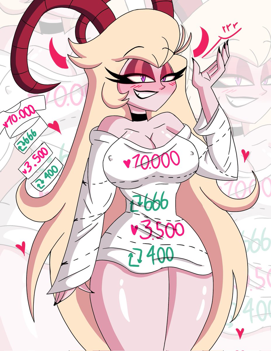 thetitn20119578's tweet photo. My best trend✂️ #hazbinfanart #HazbinVaggie #HazbinHotel https://t.co/ytrDtbNGUs