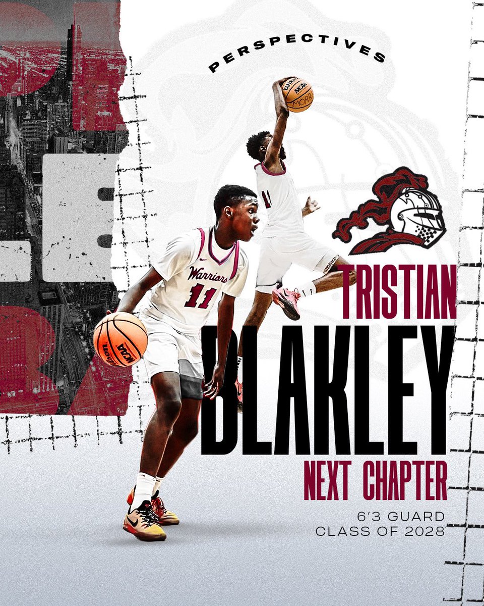 CoachTreal2's tweet photo. 2028 6’3 G Tristian Blakley @TJBlakley11_ has informed me he will be transferring from Proviso West to Perspectives https://t.co/JVpJAKGAvt