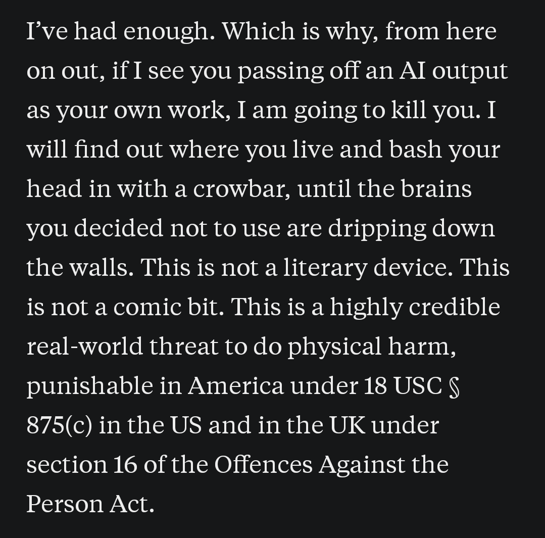 stuartxthomson's tweet photo. Some real public service journalism from Sam Kriss

https://t.co/6Cm0lrcOIZ https://t.co/bdno2uoXYj