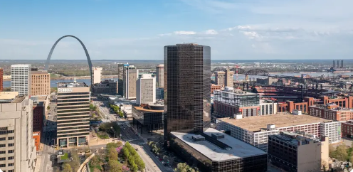 FCNightingale's tweet photo. The Bank of America Plaza in St. Louis, Missouri is headed to auction June 22 with a $2.0M starting bid.

Purchased for $48 million in 2010.

$50 million loan originated in 2015.

After foreclosure last year, transferred to the lender through a $6.3 million credit bid.
GSMS 2015-GC30 Market Street LLC

High-profile company exits, public safety fears and remote work contributed to the central business district's highest office vacancy level in 26 years (31.7%).

This does not include the area's largest buildings, the Railway Exchange Building and former AT&T tower.

h/t @Dbell314 

-stltoday . com 
#commercialrealestate