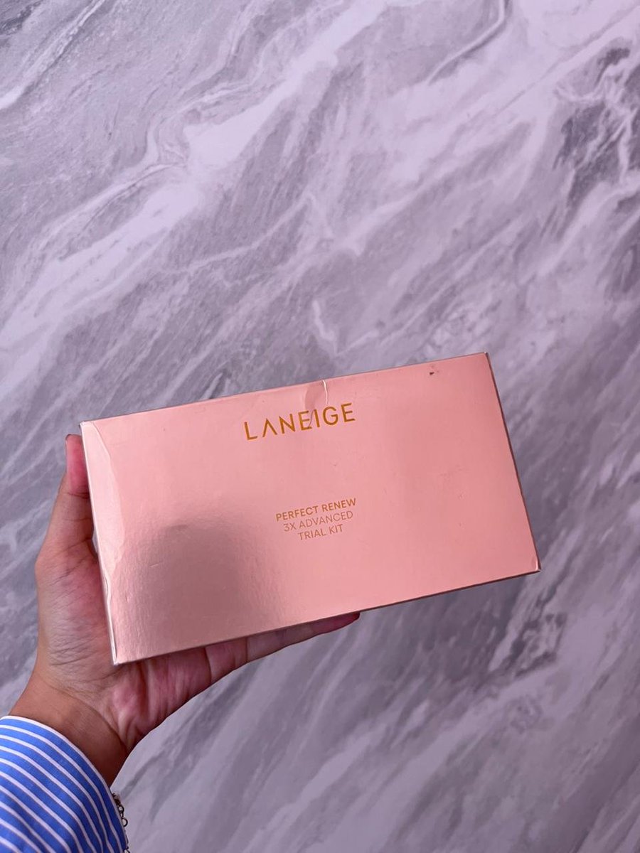 extincky's tweet photo. Wts Laneige perfect renew advance trial kit, yang ini dapat 6 item yaa
ada skin refiner, emulsion, 3pcs signature serum, sama cream
Kalo beli bijiannya lebih mahall
💸105.000 exp 2028 https://t.co/8xofW2reTW