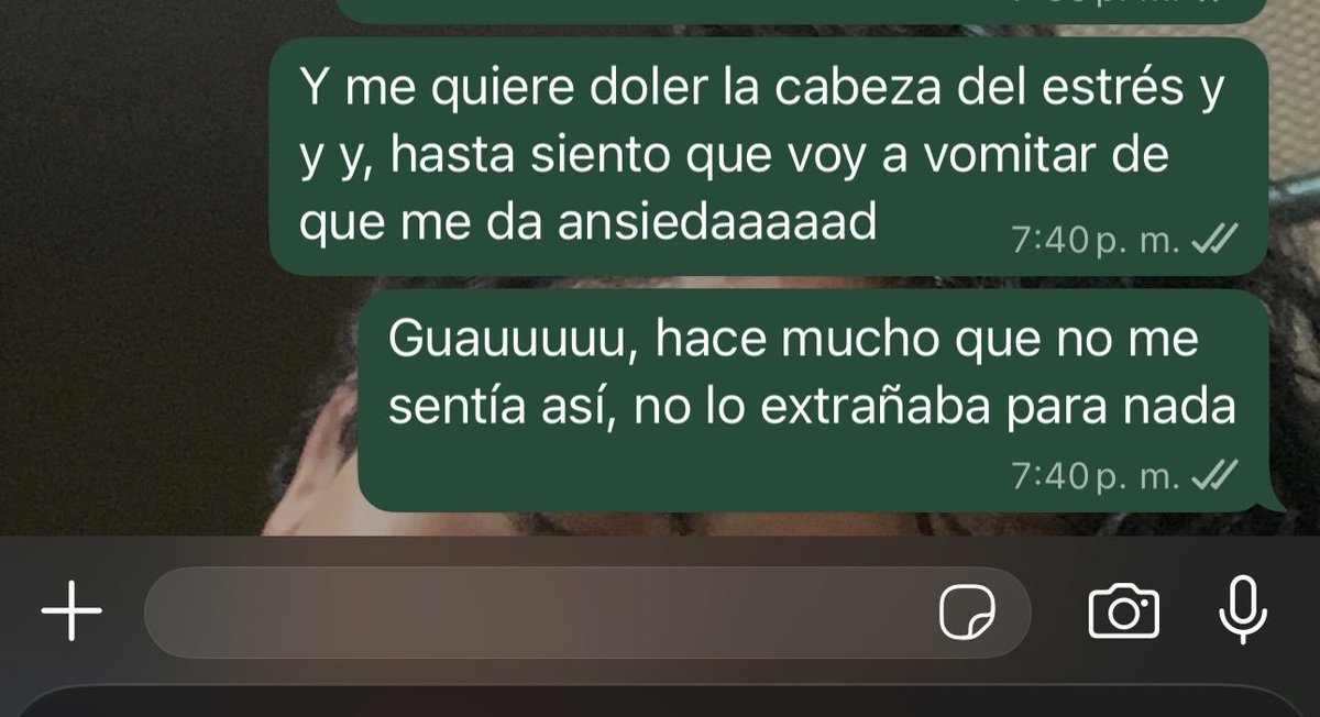 Mar__y__fe's tweet photo. Se sentía bien la vida sin ansiedad https://t.co/MFKgzmOOJm
