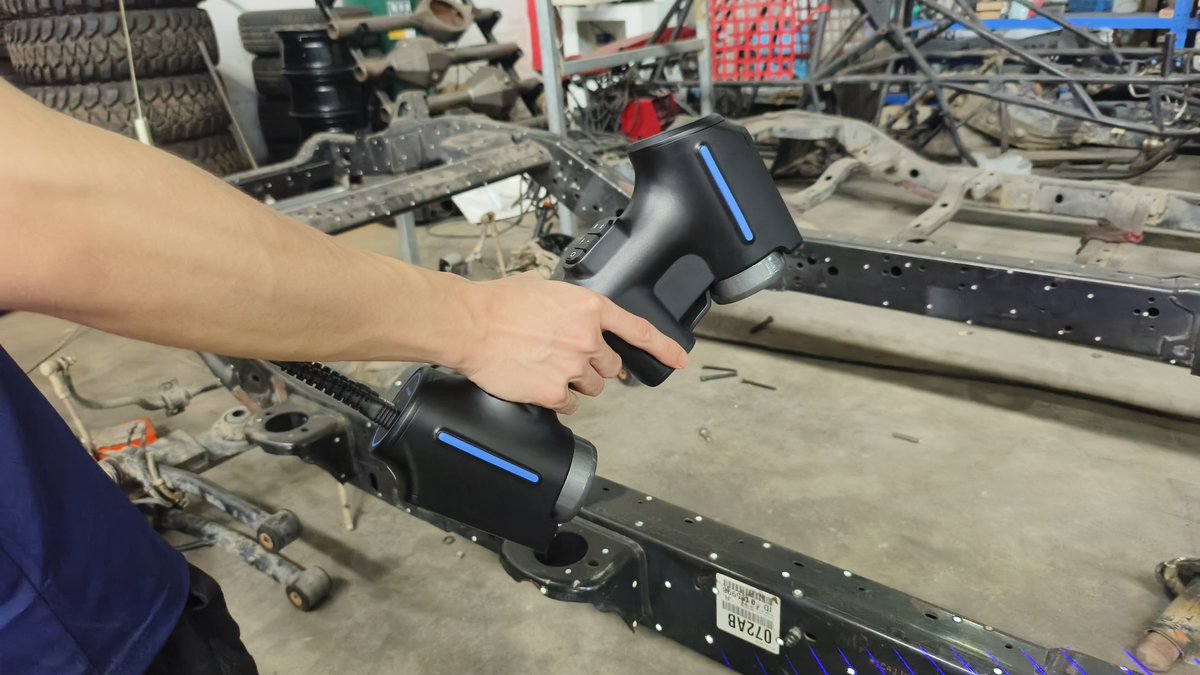 ScanSphere's tweet photo. Enter the new generation of AI-powered portable 3D scanners, designed specifically for large-volume, high-fidelity digitization. Among them, INSVISION’s AlphaScan series has rapidly gained recognition for its exceptional performance in real-world industrial environments.
#3DScanning #3DScanner #Manufacturing #Engineering #3DPrinting #Tech #INSVISION #AlphaScan